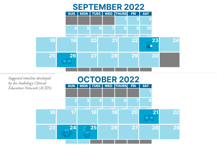 ACEN Timeline Graphic for Externships Page